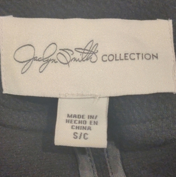 Jaclyn Smith Black Single Button Blazer Jacket size Small - Picture 7 of 8